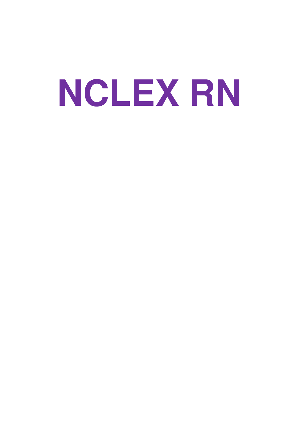 Preview of Saunders Online NCLEX-RN Course Notes from the Test Preparation video